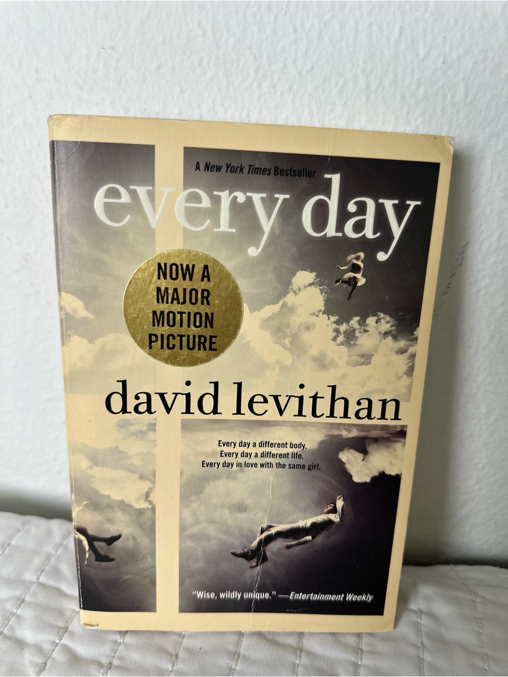 Every Day by —David Levithan Cream Cover Paperback